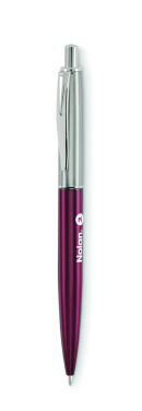 Logotrade promotional gift image of: Push button pen in box