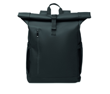 Logo trade corporate gift photo of: Rolltop laptop rucksack 600D