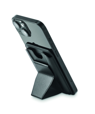 Logo trade promotional items image of: Magnetic PU cardholder