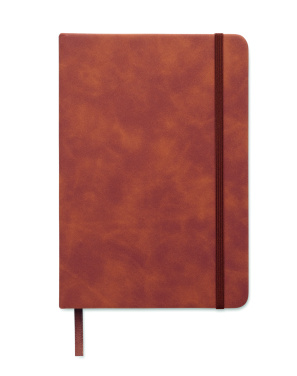 Logotrade promotional item picture of: A5 smokey PU notebook