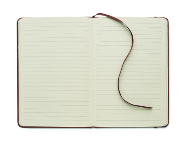 Logo trade promotional products picture of: A5 smokey PU notebook