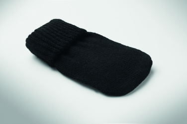 Logo trade promotional merchandise image of: Hand warmer knitted polyester