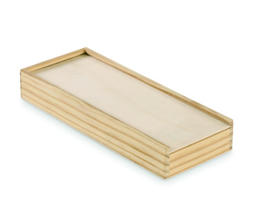 Logo trade promotional giveaways picture of: Domino and cards set