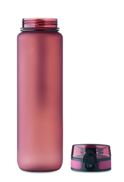 Logo trade promotional merchandise picture of: Sports water bottle RPET 1L