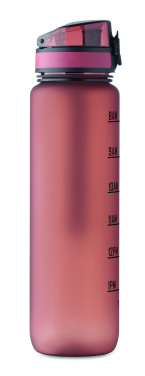 Logo trade promotional merchandise photo of: Sports water bottle RPET 1L