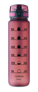 Logo trade promotional product photo of: Sports water bottle RPET 1L