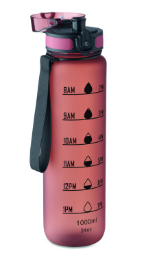 Logotrade advertising product image of: Sports water bottle RPET 1L