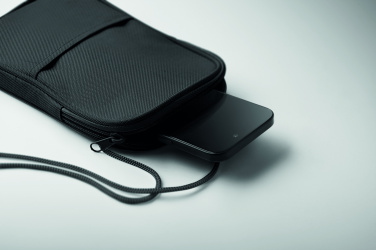 Logo trade promotional gift photo of: RPET cross body travel pouch