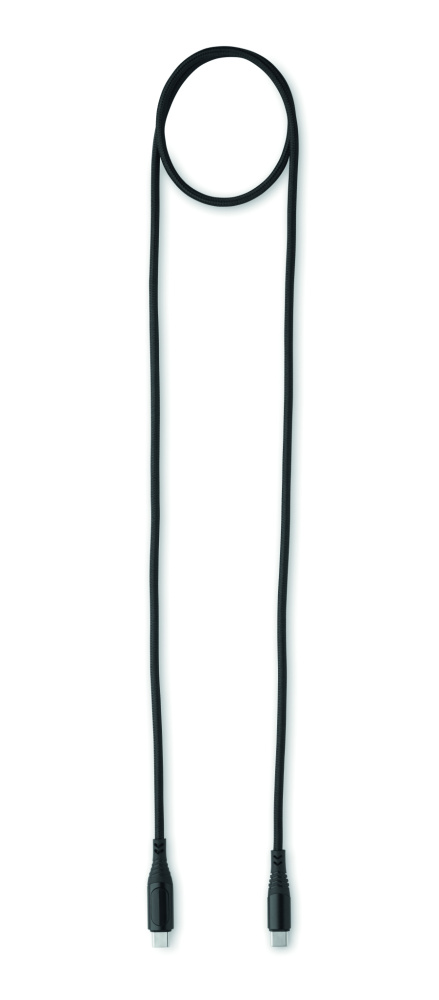 Logo trade promotional items picture of: 100W charging cable type-C