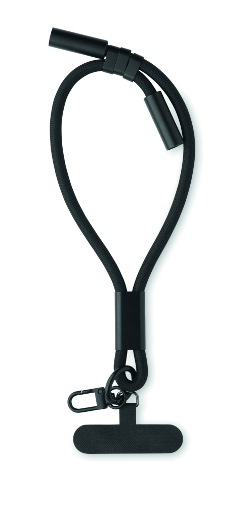 Logo trade promotional gifts picture of: Charging phone wrist strap 60W