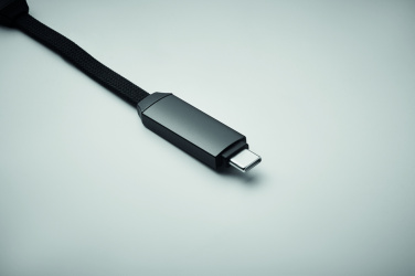 Logo trade promotional gift photo of: 60W charging cable keyring