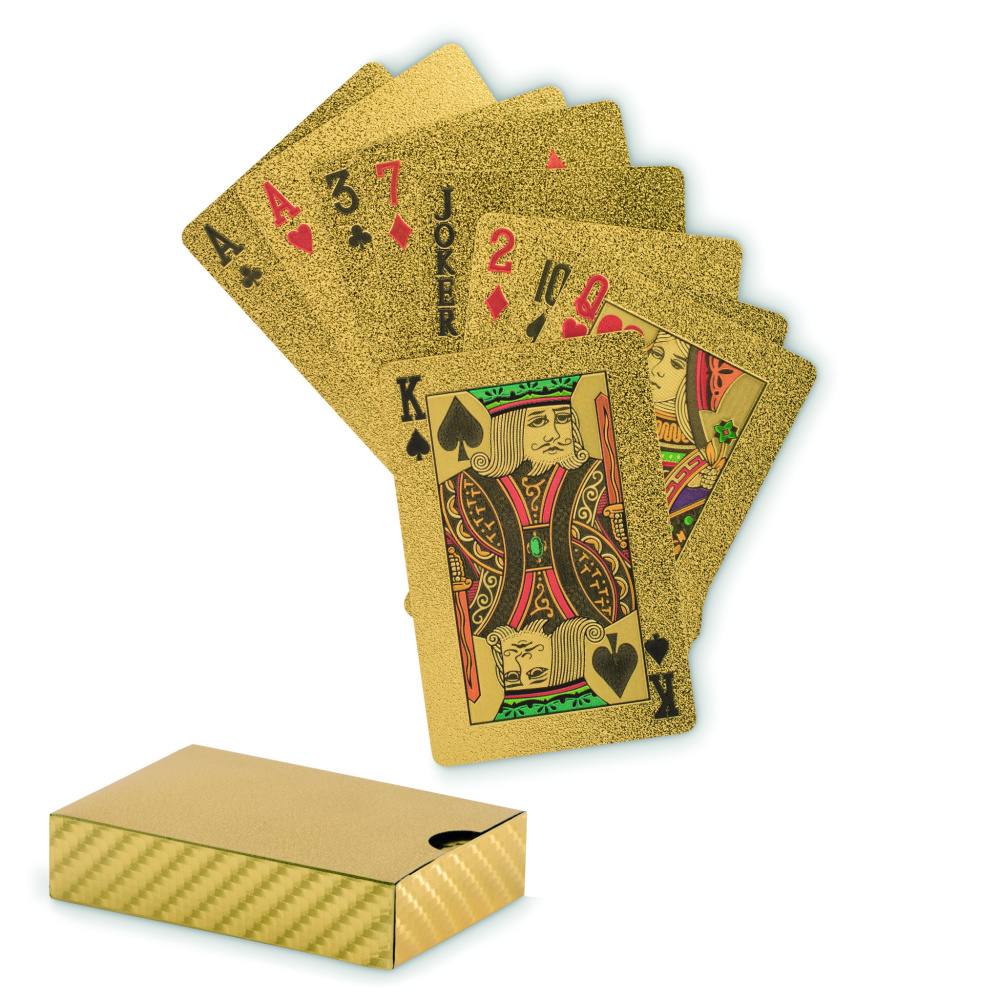 Logo trade promotional merchandise image of: Waterproof playing cards