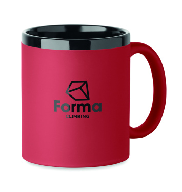 Logo trade promotional merchandise picture of: Ceramic mug for laser 300 ml