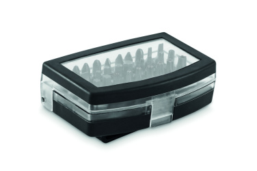 Logo trade advertising products image of: 32 pcs screwdriver bit set