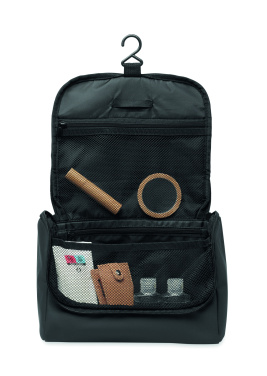 Logotrade corporate gift image of: Cosmetic hanging bag in PU