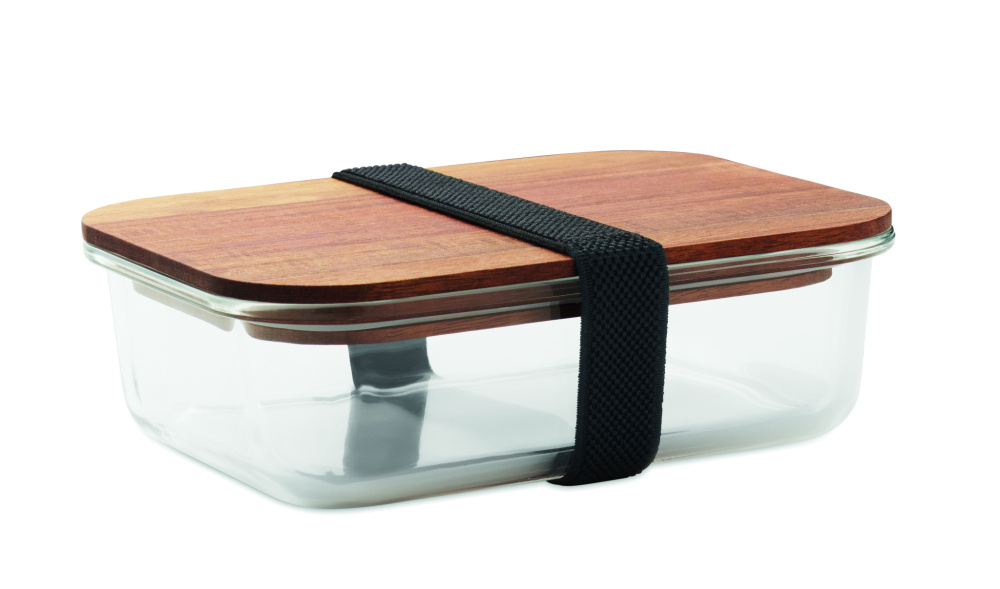 Logotrade corporate gift image of: Glass lunch box 800ml