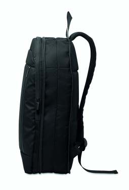 Logo trade promotional merchandise image of: Expandable 600D RPET backpack
