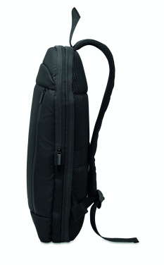 Logo trade promotional merchandise picture of: Expandable 600D RPET backpack