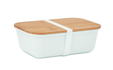 Logo trade promotional giveaways picture of: Lunch box with bamboo lid