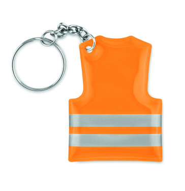 Logotrade promotional merchandise image of: Key ring with reflecting vest Jekabpils