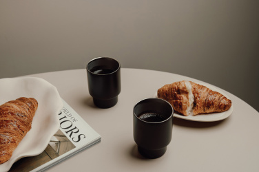 Logo trade promotional products image of: VINGA Nagano RCS  recycled SS mugs, set of 2