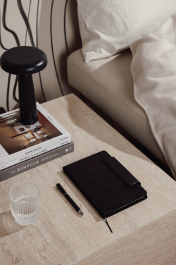 Logo trade promotional giveaways picture of: VINGA Marlow GRS notebook