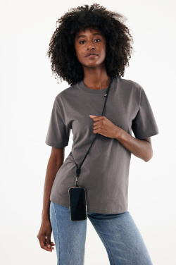 Logotrade business gifts photo of: CarryLoop RCS recycled PET adjustable phone holder lanyard