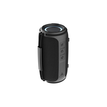 Logo trade promotional gift photo of: Prisma RCS recycled plastic IPX 4 waterpoof 16W speaker