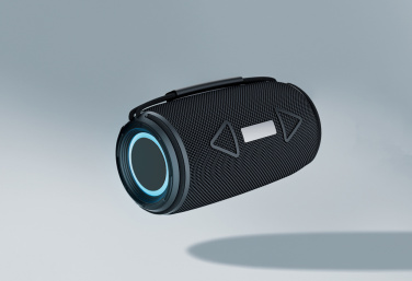 Logo trade promotional products picture of: Prisma RCS recycled plastic IPX 4 waterpoof 16W speaker