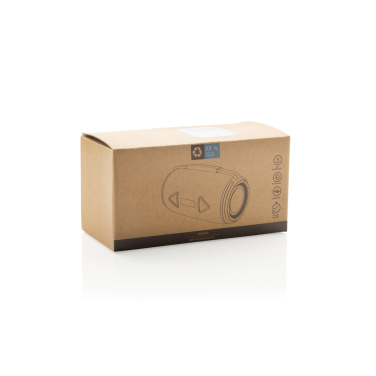 Logo trade corporate gift photo of: Prisma RCS recycled plastic IPX 4 waterpoof 16W speaker