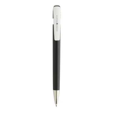 Logo trade promotional merchandise picture of: Glide GRS certified R-ABS Metal Clip Pen