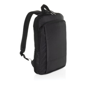 Logotrade promotional gift picture of: Flexpack Aware™ RPET Expandable Slim 15.6" Laptop Backpack