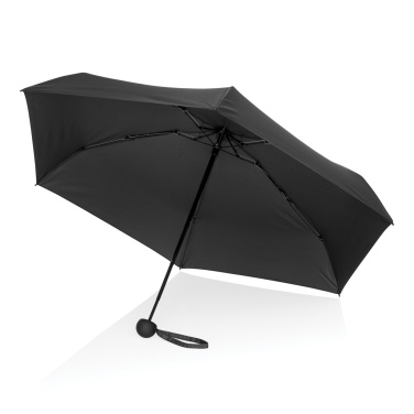 Logotrade corporate gift image of: 19.5" Aware™ RPET super mini manual 190T Pongee umbrella