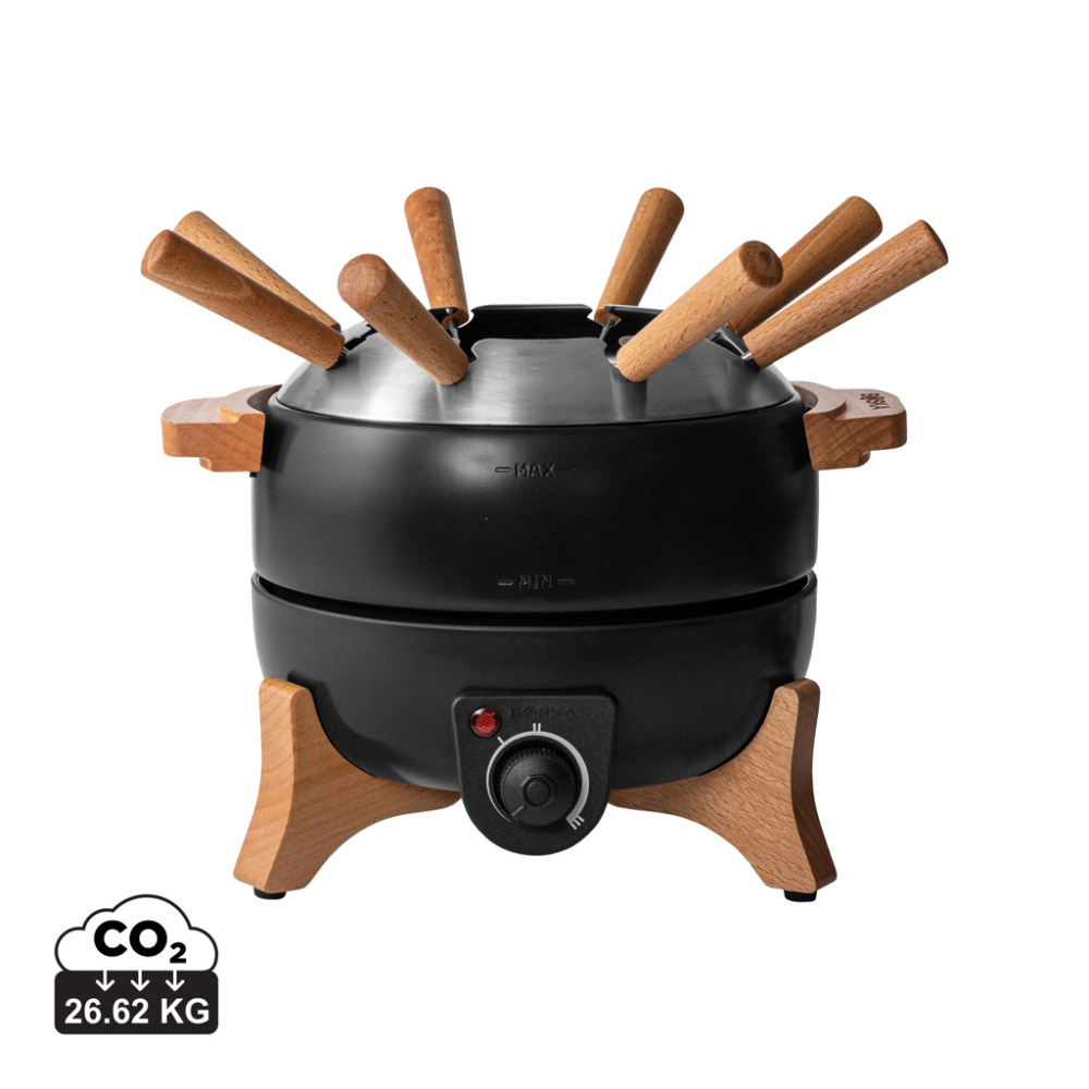 Logo trade promotional giveaways picture of: BOSKA Electric Party Fondue Set - 2.3L (EU Type F)
