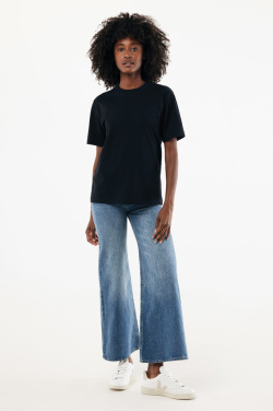 Logo trade promotional merchandise image of: IQONIQ Nikko heavyweight recycled cotton t-shirt