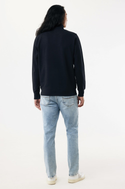 Logotrade promotional merchandise photo of: IQONIQ Elgon recycled cotton quarter zip sweater