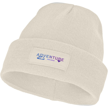 Logo trade promotional merchandise image of: Boreas beanie with patch