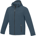 Langley men's softshell jacket, Hale Blue