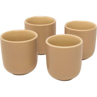 Logo trade business gifts image of: Male 4-piece 90 ml espresso cup