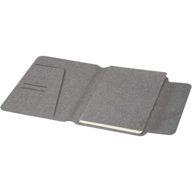 Logo trade corporate gifts image of: Andean A5 RCS recycled portfolio