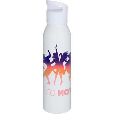 Logo trade promotional merchandise picture of: Sky 650 ml RCS recycled single wall stainless steel water bottle