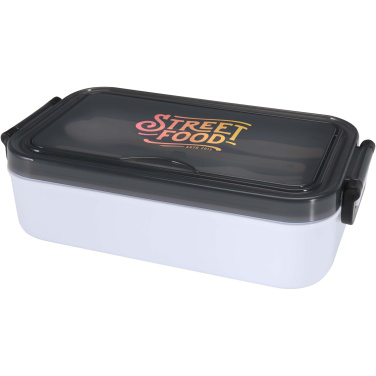 Logotrade promotional merchandise photo of: Snappy lunch box and cutlery set