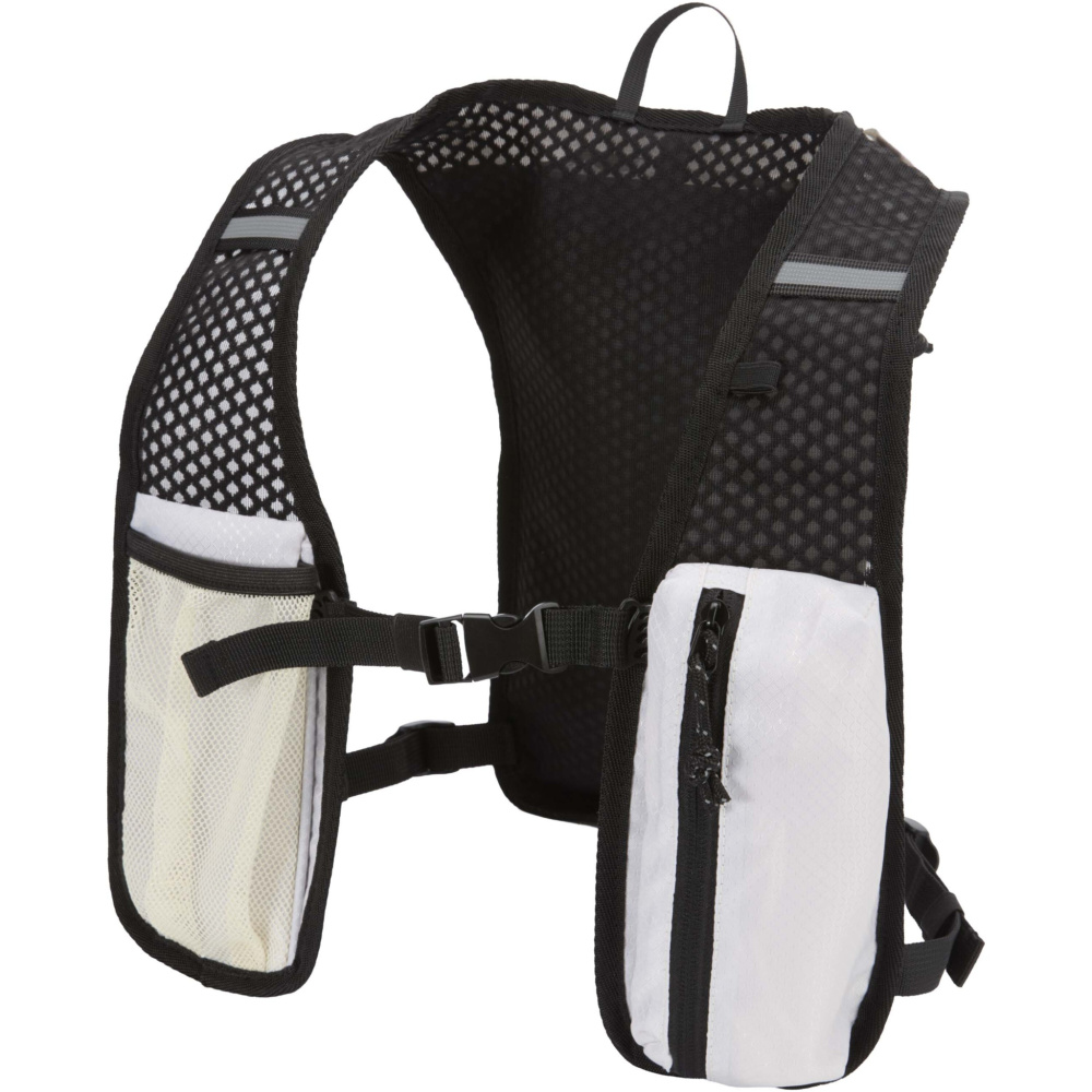 Logotrade promotional item image of: Nomad GRS recycled running vest hydration pack 5L
