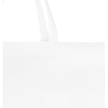 Logotrade promotional gift picture of: EcoSeal GRS recycled nonwoven gusset tote bag 12L