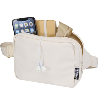 Logo trade corporate gifts image of: Trip Aware™ recycled travel crossbody bag 1L