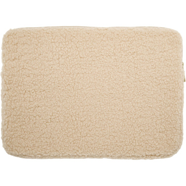 Logotrade promotional giveaway image of: Bear 13" GRS recycled sherpa laptop sleeve 2L