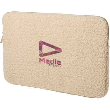 Logotrade promotional merchandise image of: Bear 13" GRS recycled sherpa laptop sleeve 2L