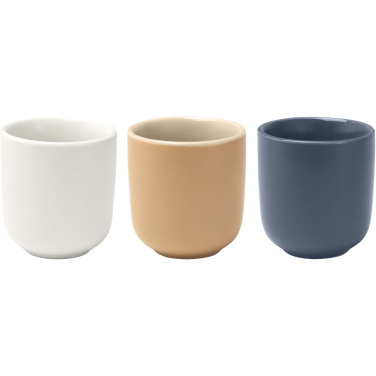 Logo trade promotional gift photo of: Male 90 ml ceramic espresso cups - set of 2
