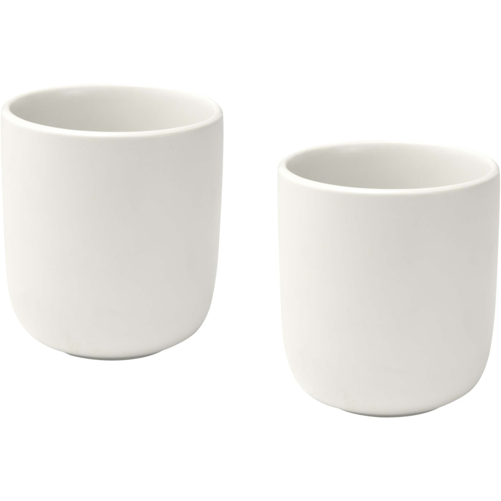 Logo trade corporate gift photo of: Male 200 ml ceramic cups - set of 2
