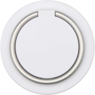 Logo trade promotional items picture of: Albali recycled plastic magnetic phone holder with ring stand